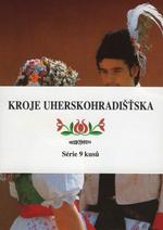 Kroje Uherskohradišťska – série 9 barevných pohlednic