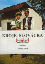 Kroje Slovácka – série 9 barevných pohlednic