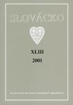 Slovácko 2001, ročník XLIII