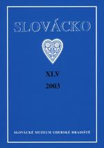 Slovácko 2003, ročník XLV